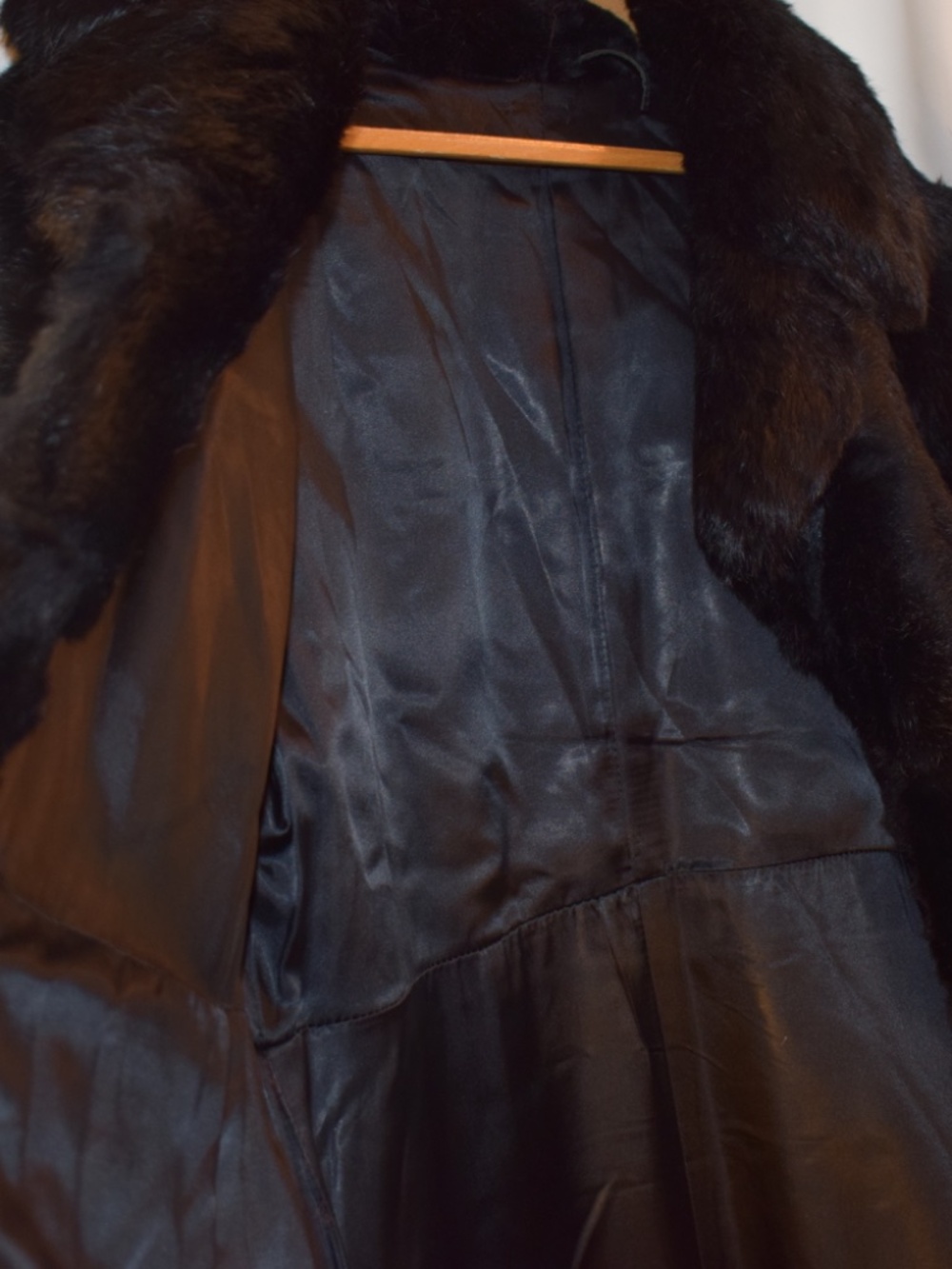Vintage Rabbit Fur Coat - Picture 2 of 3